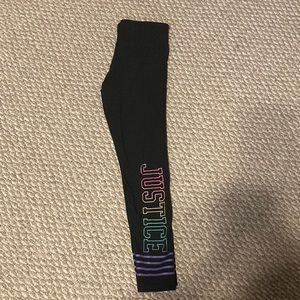 Girls Justice leggings size 12
